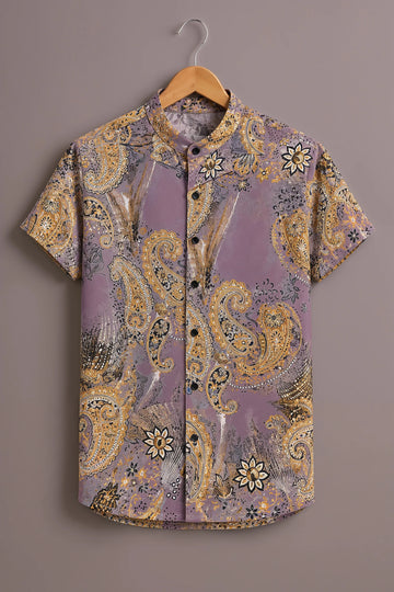 Golden Paisley Heritage Shirt