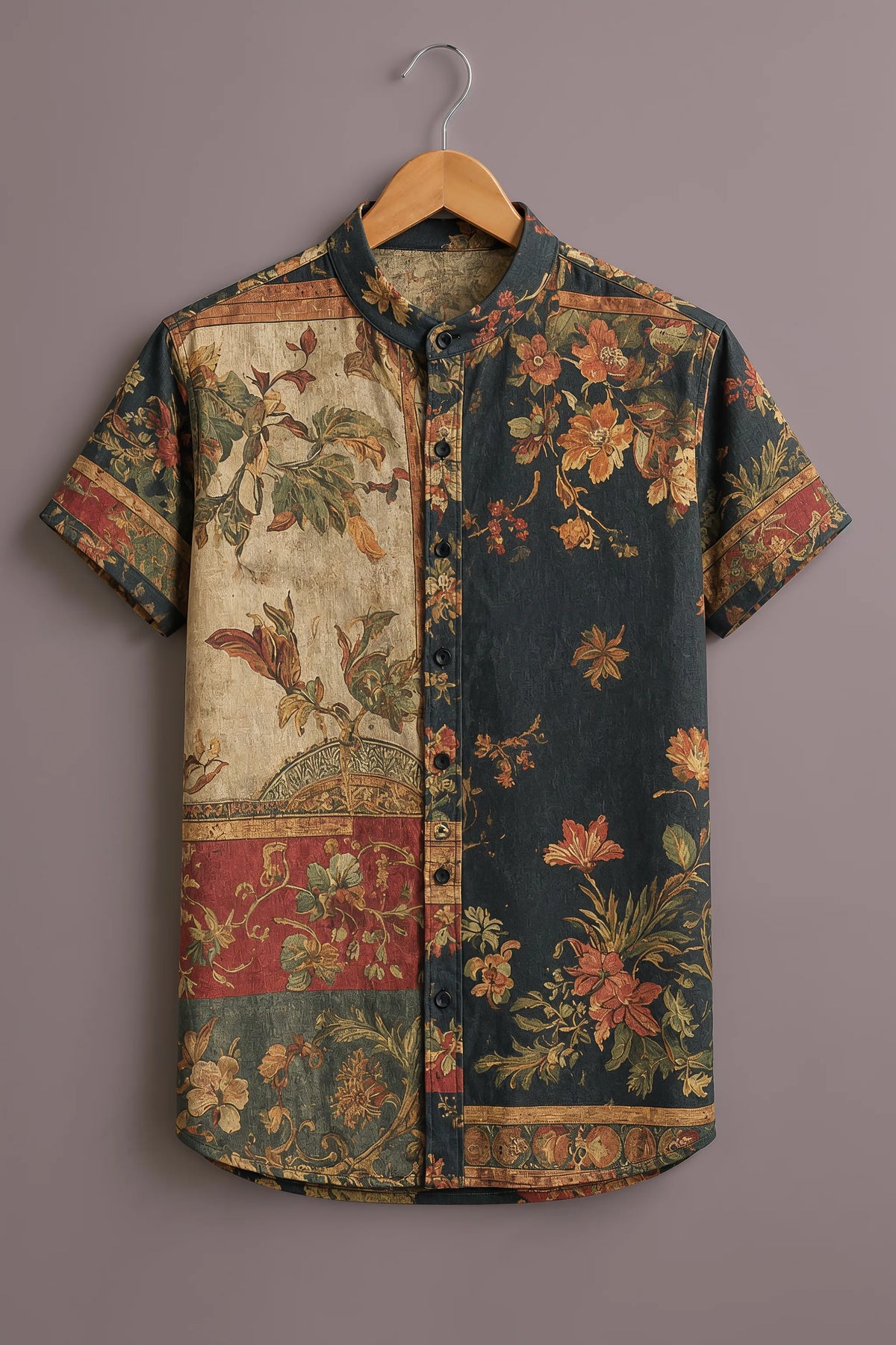 Men's Classic Tapestry Floral Shirt