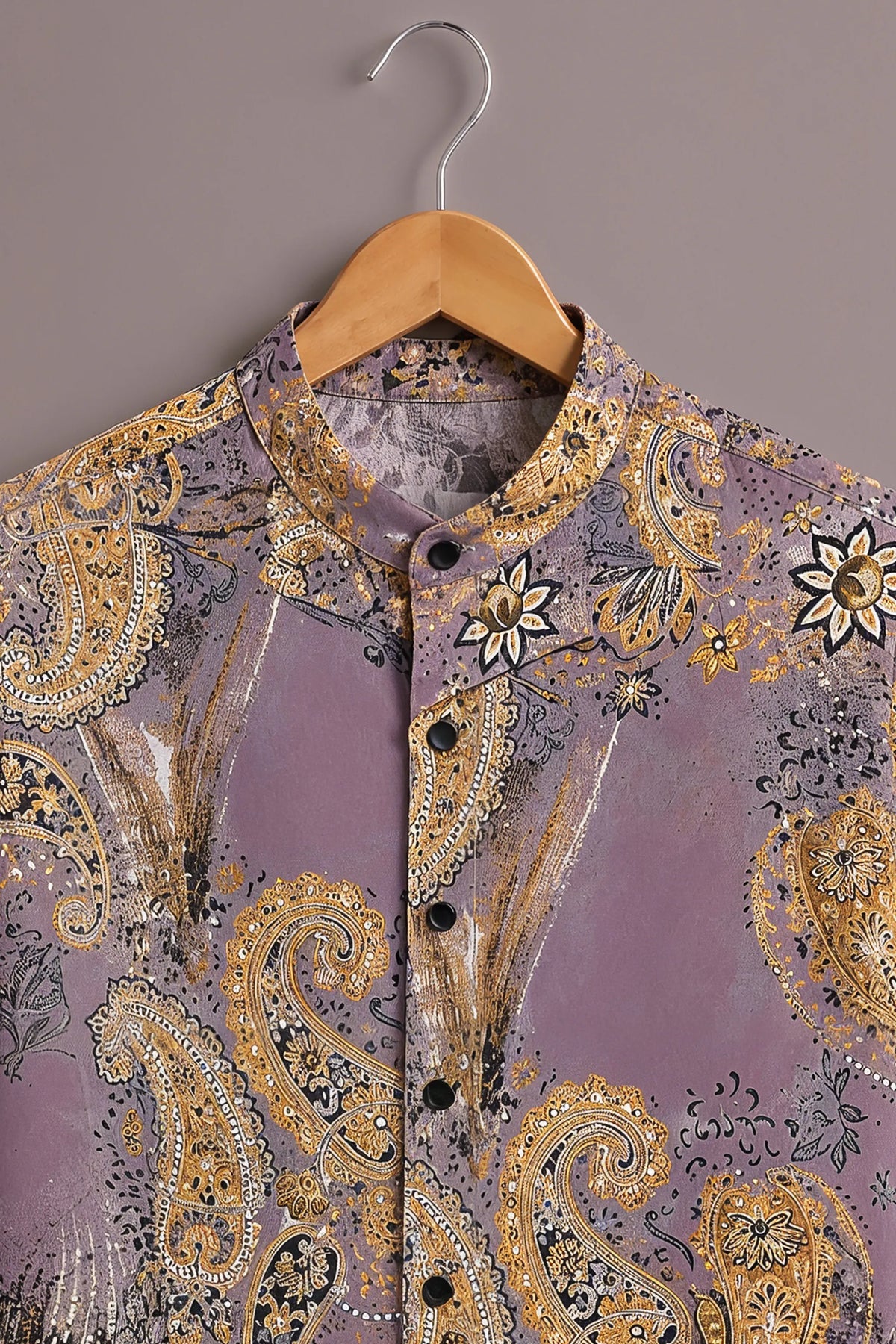 Golden Paisley Heritage Shirt