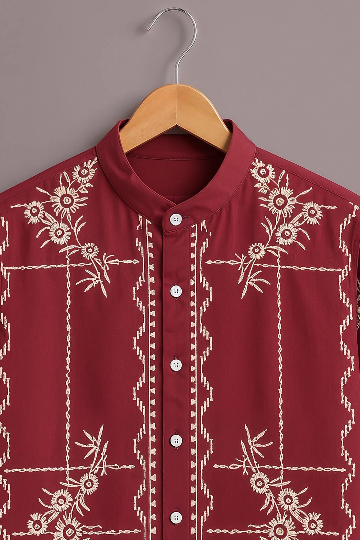 Royal Red Crimson Art Shirt