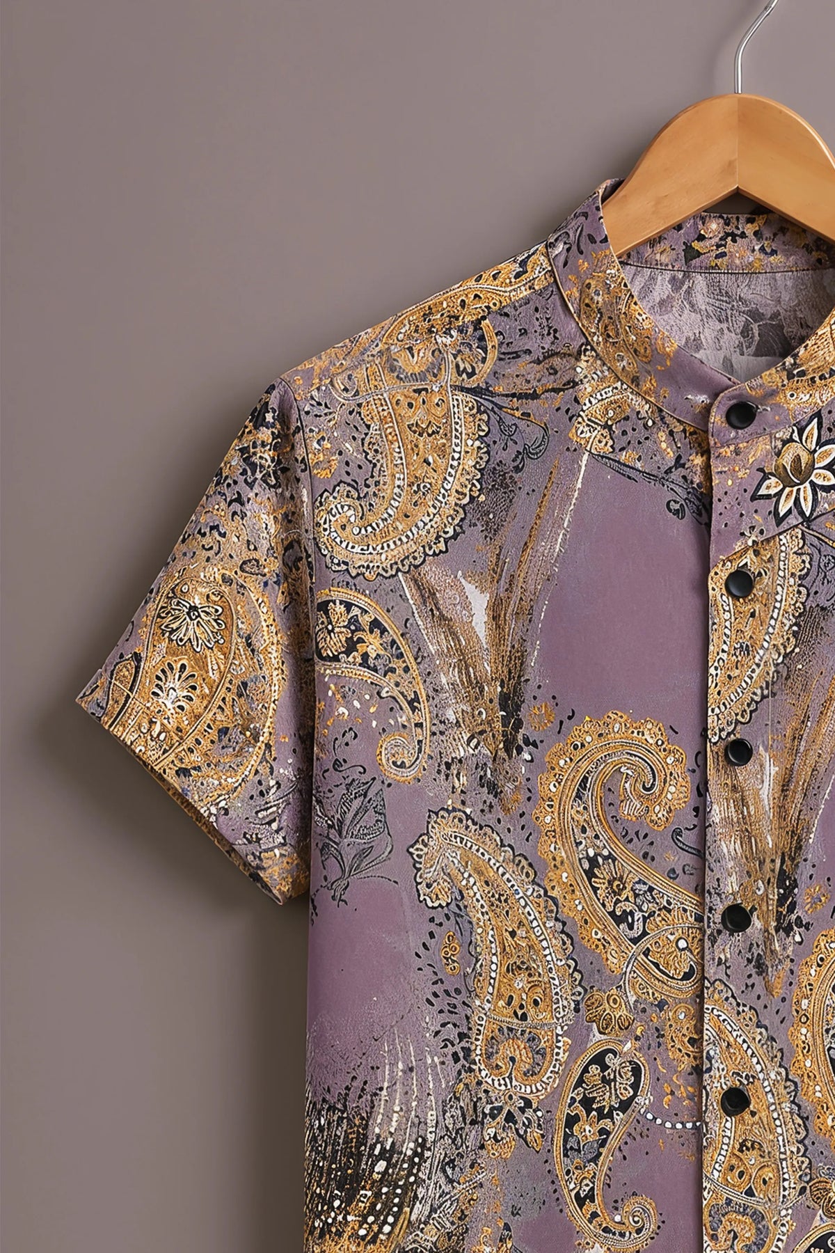 Golden Paisley Heritage Shirt