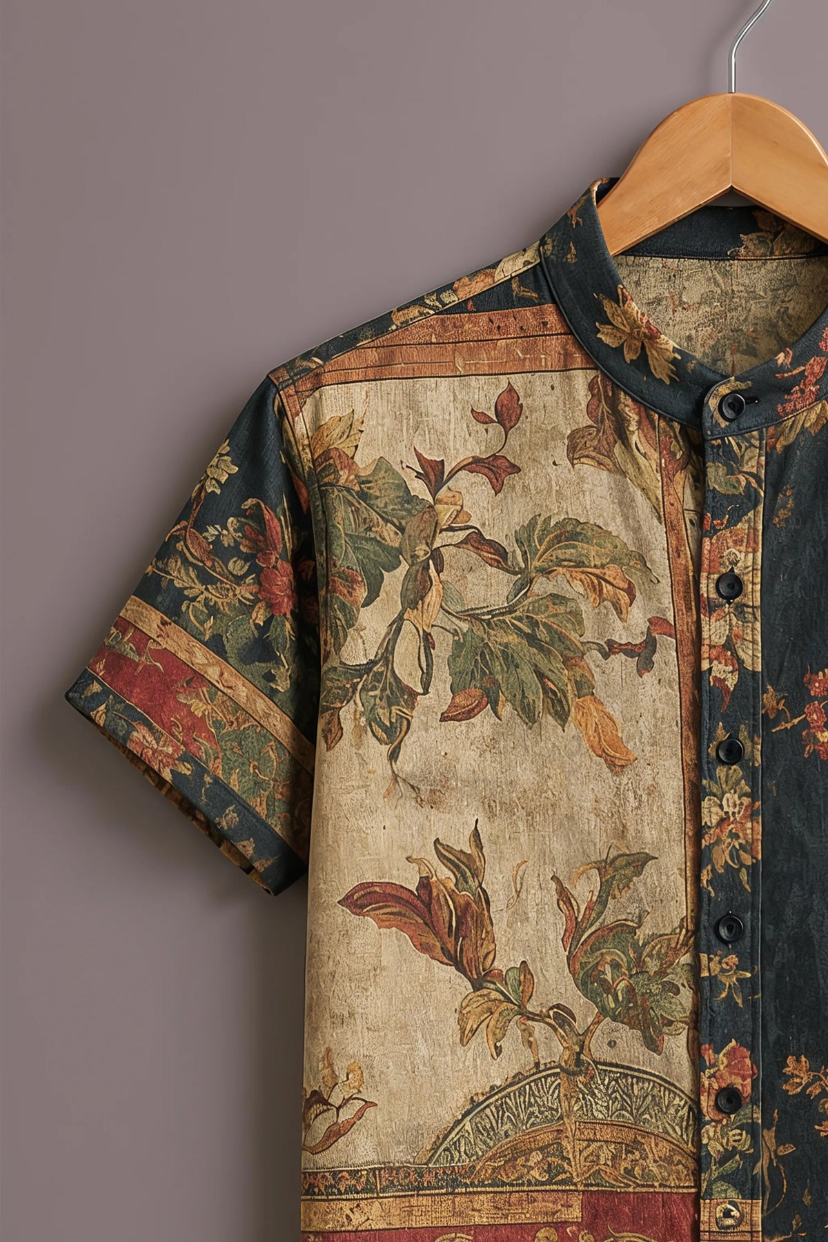Men's Classic Tapestry Floral Shirt